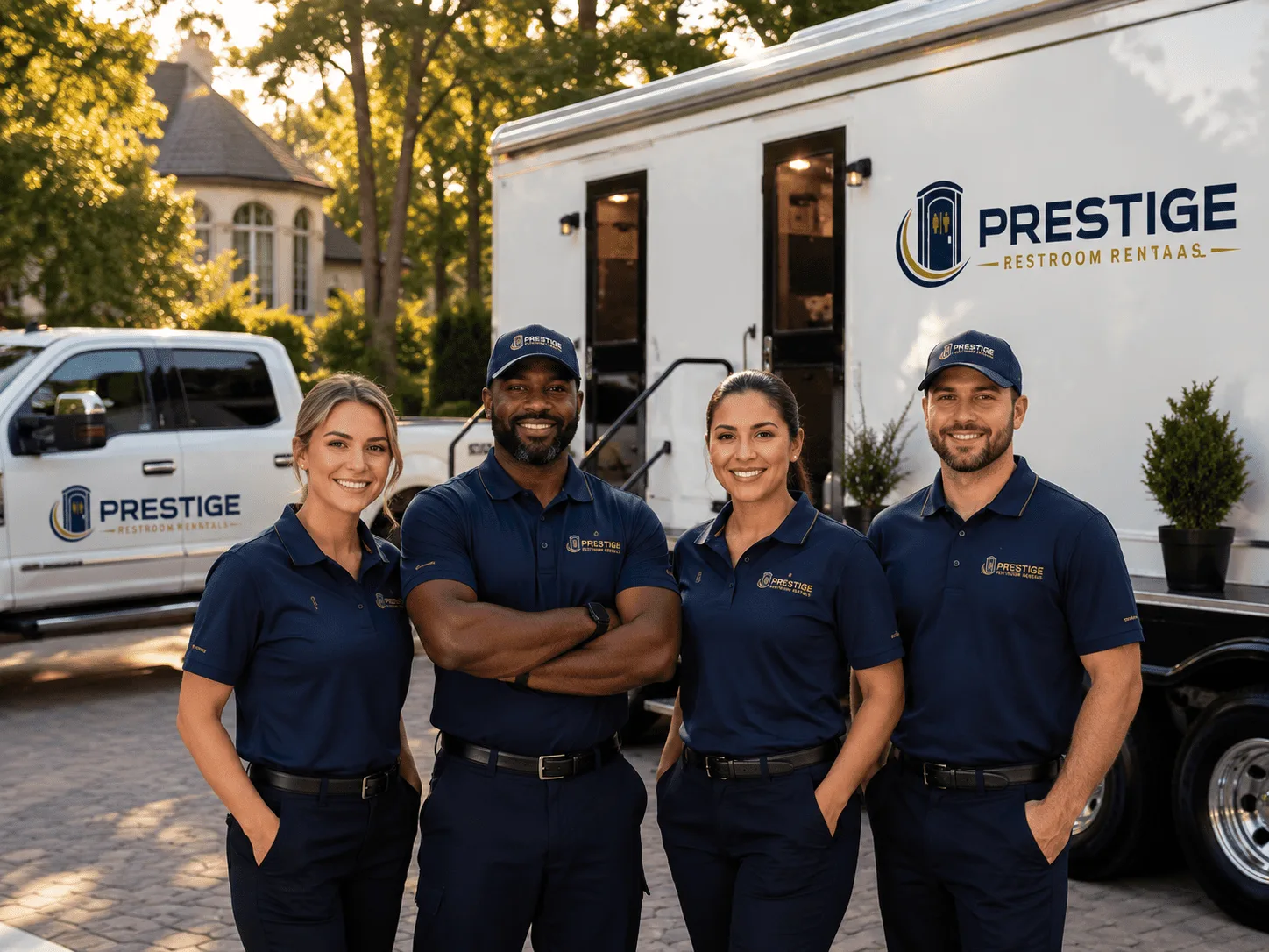 Trusted Luxury Portable Restrooms company in Pedro, OH